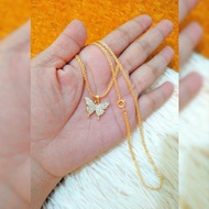 10k Pure Gold Necklace for Ladies ( Best Mark Chain / Double Chain)