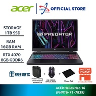ACER Helios Neo 16 Gaming Laptop (I7-13700HX/16GDR5/1TBSSD/16") PHN16-71-7839