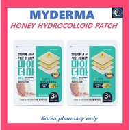 MYDERMA Hydrocolloid Sheet Bandage Cut-to-Fit Type | 10cm x 10cm | 3 Sheets
