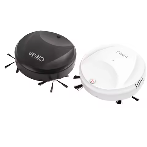 Robotic Vacuum Cleaner Smart Wireless Low Noise USB Charging Automatic Clean Robot for Sweeping and 