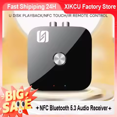 aptX HD LL Adaptive 2 In 1 Wireless Bluetooth Audio Transmitter Receiver 3.5MM AUX RCA Hifi Stereo M