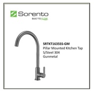 Sorento SRTKT1635SS-GM Pillar Mounted Kitchen Tap Gun Metal