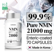 [Slimplanet] NMN21000 : Anti-Aging Supplement with 300mg NMN, CoQ10 & Resveratrol (70-Day Supply)