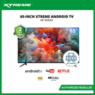XTREME ANDROID Smart TV 10.0 4K LED 65 Inches Ultra HD Frameless Wi-Fi MF 6500SA Pre Installed with Netflix Youtube Google Play Bluetooth Chromecast Smart Remote with Voice Control and Free Wall Bracket AUTHORIZED DEALER | Wink Printer Solutions