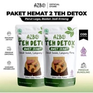 Teh Detox Azbo Ori - Teh Azbo Detox Original - Teh Azbo Buat Lambung - ISI 2 POUCH