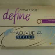 Acuvue 1 Daily Color Contact Lenses Define Vivid StyleDAY (Brown)