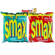 50g Big Pack Smax Corn Crackers [Roasted Corn / BBQ Curry][OmyFood]