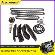 Engine Timing Chain Kit Fit 2.0 L T L4 N47 Diesel For BMW X1 X3 X5 X6 Mini Cooper R56 R57 R60 R61 2.