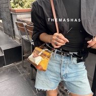 Nb nb nb Martha 2025 Retro Light Luxury Female Bag Premium Canvas Lunch Box Bag Portable Shoulder Ba