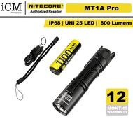 Nitecore MT1A Pro 800 Lumen Rechargeable EDC Flashlight