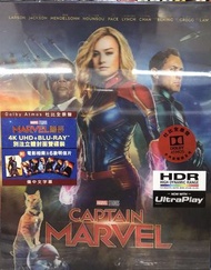 Marvel隊長 4K UHD + blu-Ray 別注立體封面雙碟裝 藍光碟