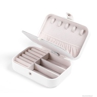 Hộp đồ trang sức du lịch 3 lớp Nhẫn Bông tai Người giữ vòng cổ Case Case di động Tổ chức trang sức c