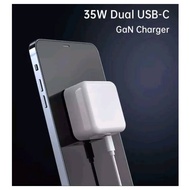 35W 40W Foldable Fast Charger UK Plug Dual Type c Ports PD Charger 20w Mobile Charger for iPhone 14 