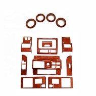 Wooden Dashboard Panel&Air Vent Cover for Toyota LC70 Land Cruiser FJ70  LC76 LC79 FJ70 FJ76 FJ77 FJ