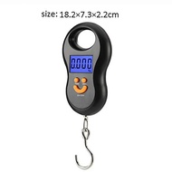 Electronic 50Kg 10g Hanging Scale LCD Kitchen Digital Scale BackLight Fishing Weights Pocket Scale T