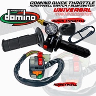 คันเร่งไฟฟ้า DOMINO + สวิตช์ HONEYWELL + สวิตช์ SLIM UNIVERSAL