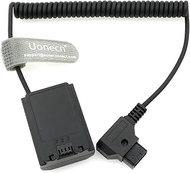 Uonecn D-Tap to NP-FZ100 Dummy Battery Power Cable Spiral Cable for Sony A7III A7RIII A7SIII A9 ILCE