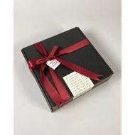 BALI PACKING - SIMPLE GIFT BOX | BLACK GIFT BOX | BLACK COGGURATED DIE CUT GIFT BOX