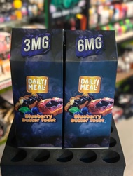 daily meal blueberry 60ml 3mg&amp;6mg - 6mg