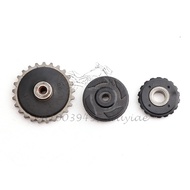 1Set Motorcycle Cam Camshaft Chain Guide Roller Oil Pump Gear Tensioner Comp For Lifan 125 Lf125 125cc Horizontal Engine