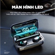 Tai nghe nhét tai không dây bluetooth True Wireless TWS F9 PRO blutooth 5.0 có hộp sạc