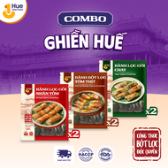 [COMBO GHIỀN HUẾ] Tặng Bánh Ít Lá Gai Bánh Huế Bánh Lọc Bánh Nậm Hue One Food Đặc Sản Huế Thơm Ngon 