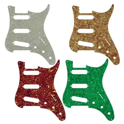 Xin Yue Guitar Parts For Paul Reed Smith PRS SSS 8 Screw Electric Guitar Pickguard Cratch Plate, Mul