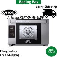 UNOX BAKERLUX SHOP.Pro Arianna Convection Oven XEFT-04HS-ELDP LED Control Double Glass Door 460x330mm tray 99 programs