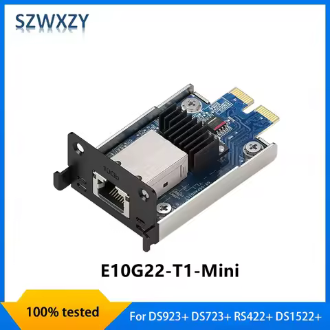 New Original For Synology E10G22-T1-Mini RJ45 10G Ethernet Module For DS923+ DS723+ RS422+ DS1522+ F