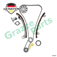 (12pc) Münster Timing Chain Kit Set for Toyota Ipsum ACM21 Rav4 Rav 4 ACA21 1AZ-FE 2AZ-FE (With Oil 
