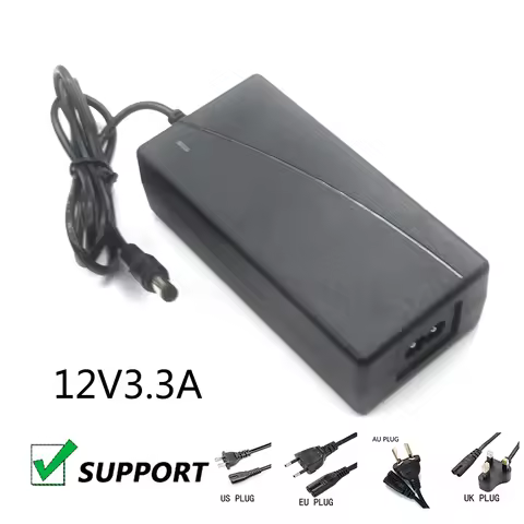 100-240V AC/DC Power Adapter 12V 3.33A 40W for Dell Monitor 22-24" S2240T/S2340T/S2440L/S2340L/S2740