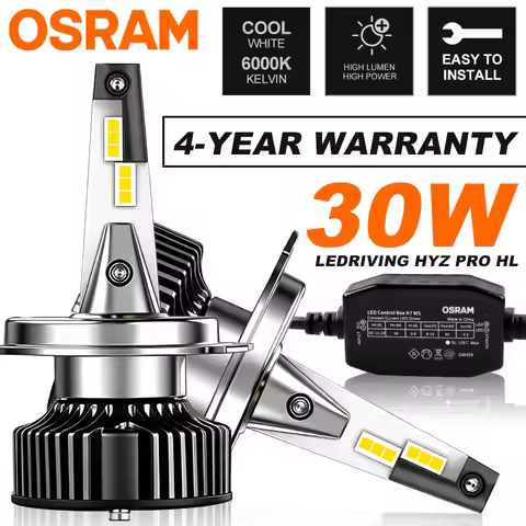 OSRAM HYZ pro Ultra Thin LED Car Headlight Bulbs H7 H4 H1 H8 H11 HB3 HB4 9005 9006 HIR2 9012 6000K 3