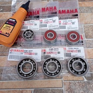 bearing laher gearbox rasio 6set + oli mio m3 mio s mio z fino 125 xride 125 soul gt 125