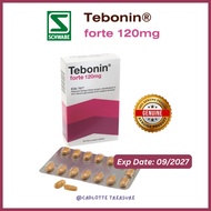 Tebonin forte tab 120mg_patented Ginkgo Biloba Extract 30s for Blood Circulation, Tinnitus, Vertigo 