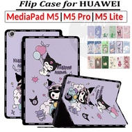 Fashion Protective Case Cute Cartoon Style PU Leather Flip Stand Cover For HUAWEI MediaPad M5 10 Pro
