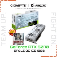 GIGABYTE GeForce RTX­­™ 5070 EAGLE OC ICE SFF - 12G NVIDIA GAMING GRAPHICS CARD