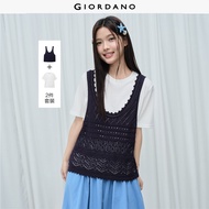 GIORDANO Women Apparel Moderate Thickness Apparel Slight Elasticity Apparel Regular Fit Apparel 1835