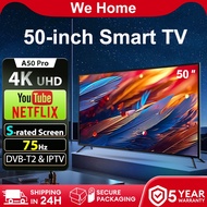 Smart TV 50 Inch Built-in DVB-T2 S Rated Screen Television 4K With Android 13 LED TV Dolby Audio