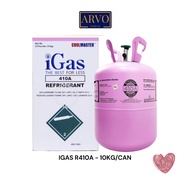 REFRIGERANT GAS R410A (10KG/CAN) - BRAND iGAS (GAS FOR SPLIT UNIT, VRV AND VRF) BY ARVOTOOLS