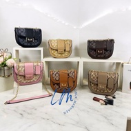 LM| Halfmoon Camera design C0ach women handbag premium