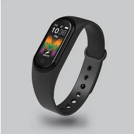 LuckyWd นาฬิกาวัดชีพจร M5 smartwatch Band  (โปรซื้อ3แถม1) ระดับออกซิเจนในเลือดนับก้าว บลูทู ธ : 4.0 