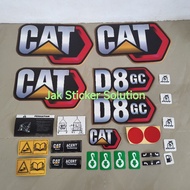 Dozer Cat D8GC Decal Sticker