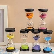 1/3/5/10/15/20/25/30 Minutes Colorful Hourglass Sandglass Children Kid Gift Toy Sand Timer Hour Glas