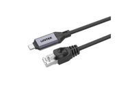 Cáp Chuyển Type-C  sang RJ45 (Ethernet) Dài 2m UNITEK  C18148AGY01 Chính Hãng