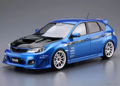Prefabricated assembly model Aoshima-20064 1/24 ings GRB IMPREZA WRX STI 2007 car model kit