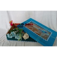 BEST PRODUCT DELIVERY BOX, PARCEL BOX Medium navy blue cardboard paper delivery box