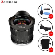 7artisans 12mm f2.8 Ultra Wide Angle Lens for Sony E-mount APS-C Mirrorless Cameras A6500 A6300 A7 Manual Focus Prime Fixed Lens