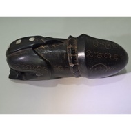 LP Fat Black Wood Palakit Amulet BE2520 黑木 巴拉吉 佛牌