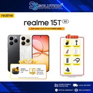 realme 15T 5G 8GB/12GB RAM +256GB RAM I 6.57" 120Hz AMOLED Display I Dimensity 6400 Max 5G Processor