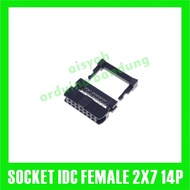 CABLE CONNECTOR RIBBON SOCKET IDC 14P FEMALE HEADER SOCKET 14P 14PIN 2x7